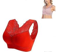 Soutien-Gorge Anti-Affaissement Nula, Soutien-Gorge De Sport Respirant En Dentelle Grande Taille, Sans Armatures, Anti-Affaissement, Taille 2xl