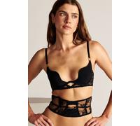 Soutien-gorge armaturé en dentelle - Constellation - 85C - Noir - Femme - Etam
