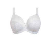 Elomi – Soutien-gorge Morgan – Dentelle extensible, armatures, couverture totale – Blanc 105GG