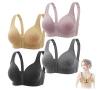 Soutien-Gorge Auto-Chauffant COLORIVER, Soutien-Gorge Coloriver Detox & Shape Power Lift, Soutien-Gorge De Levage Ionique Et De Détoxification Lymphatique (Mix,38/85)