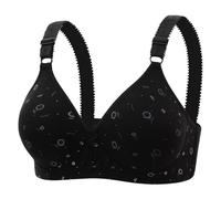 Soutien Gorge Avant Fermeture Latérale Bordure Dentelle Sans Armature Mouvement Sans Couture Effet Push Up Ajustement Yoga Sommeil Grande Taille Fabricant Direct Fin Sans Baleine Confortable Senior Ma
