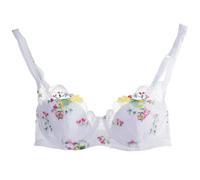 Soutien-gorge balconnet femme Huit Winter Romance Blanc 85E