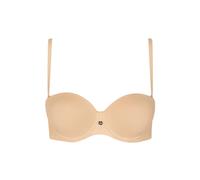 Soutien-gorge balconnet prÃ©formÃ© femme Lisca Bella Beige 95E
