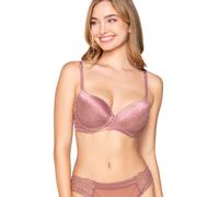 Soutien-gorge balconnet prÃ©formÃ© femme Luna Mystique Rose 90D