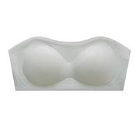 Soutien Gorge Bandeau Bustier Femme Rallonge 3 Crochets Coussinets Soutien-Gorge Et Volumateurs Coque Pour Maillot De Bain Push Up Sans Complexe Peau a Mode Vetement Armature Grande Taille Cache Coeur