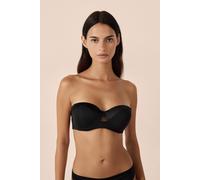 Soutien-gorge bandeau coques fines bretelles amovibles - Pure Eclat - 85D - Noir - Femme - Etam