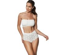 Soutien-gorge bandeau prÃ©formÃ© femme Selmark One And Lace Mariage Blanc M