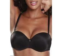 Soutien-gorge bandeau push-up femme Lascana Perfect Basic Noir 85C