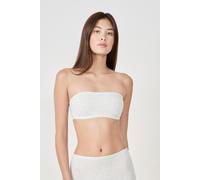 Soutien-gorge bandeau sans armature en coton biologique extensible - Coton 360 - XS - Silver - Femme - Etam