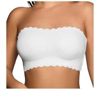 Soutien Gorge Bandeau Sans Armature Grande Taille Bretelle Transparente Brassiere Femme Support Sein Collant Soutiengorge Ni Rembourrage Invisible Push up Respirants Minimiseur Soutien Gorge