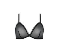 Soutien-gorge bralette triangle sans armatures femme Lisca Shiny Star Noir M