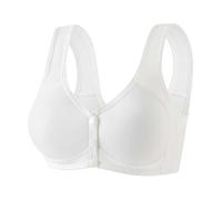 Soutien Gorge Brash sous Vêtements De Sport Femme Soutiens Gorge à Haut Soutien pour Femmes Sangle Réglable Couverture Complète Confortable sans Vêtements Sport Femme Brassiere White 38