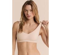 Soutien-gorge brassière en microfibre avec pads amovibles - Pure Fit - L - Lin - Femme - Etam