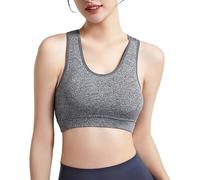 Soutien Gorge Brassiere Femme - Soutien-Gorge de Sport Push Up Femme Dos - Gilet de Yoga Moderne à Haute Résistance sans Armatures