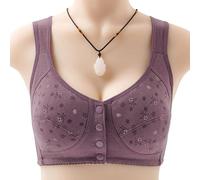 Soutien Gorge Brassiere Femme Soutien Gorge Personnes âGéEs - BrassièRe Fermeture Devant Daisy Beauté Dos Couverture ComplèTe Comfor Facile Fermer Boucle Corset Maman Grand-MèRe Cadeau