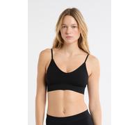 Soutien-gorge brassière sans armature - Effortless - M - Noir - Femme - Etam