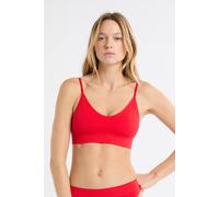 Soutien-gorge brassière sans armature - Effortless - M - Red - Femme - Etam