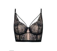 Soutien-gorge bustier armaturÃ© femme Lisca Destiny Noir 90B