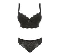 Freya – Soutien-gorge bustier Fancies à armatures Femme Noir 95E
