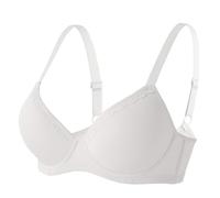 Soutien Gorge Bustier Bretelles De Soutien Gorge D Été Sexy Et Confortable sans Bretelles pour Femme Antidérapant Pliable sans Et avec Brassière Forte Poitrine Lot White 90c