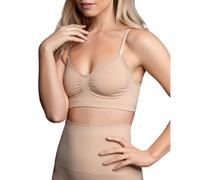 Soutien-gorge bye bra medium avectrol l sans couture - Taille: S, Couleur: Beige