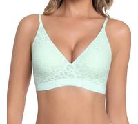 Soutien Gorge Confort Soutien-Gorge sans Armatures pour Petites Poitrines Imprimé LéOpard Nude sans Coutures - Confort Doux Et Maintien Subtil - Culotte Respirante à Bonnets Fins Sexy