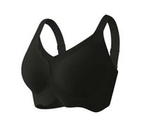 Soutien-gorge confortable en grandes tailles pour un usage quotidien, des activités de plein air et plus encore. Conçu pour un maintien optimal avec quatre crochets, Noir , XXL