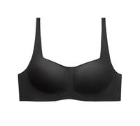 Soutien-gorge confortable et de soutien pour un usage quotidien Conception sans couture pour un confort ultime Idéal pour une utilisation toute la journée Parfait pour sous n'importe quelle (Black, L)