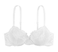 Soutien-Gorge Coques Fines Armatures Blanc