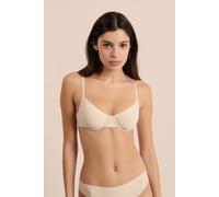 Soutien-gorge corbeille en microfibre - Pure Fit - 95B - Beige - Femme - Etam