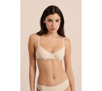 Soutien-gorge corbeille en microfibre - Pure Fit - 95D - Beige - Femme - Etam
