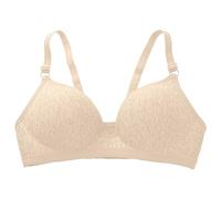 Soutien Gorge Coton Bio Soutien Gorge Ado Fille Soutien-gorge sans bretelles et sans couture pour femmes, léger et avec un beau et un soutien-gorge Soutien Gorge Couleur Chaire Soutien Gorge (A, A)