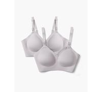 Soutien-gorge d’allaitement ultra doux sans coutures - YN21 | Couleur: Brun + brun | Taille: M