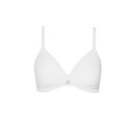 Soutien-gorge dÃ©colletÃ© prÃ©formÃ© sans armatures femme Lisca Laura Blanc 110B