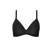 Soutien-gorge dÃ©colletÃ© prÃ©formÃ© sans armatures femme Lisca Laura Noir 100A