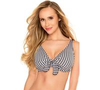 Soutien-gorge de bikini Vivisence maillot de bain femmes bonnets souples rayés réglable EU 3203, écossais , 90E