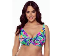 Soutien-gorge de bikini Vivisence maillots de bain femmes bonnets souples rayés réglables eu 3203, multicolore, 75g