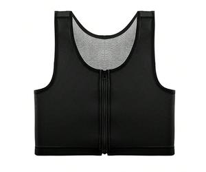 Soutien-gorge de compression zippé devant pour le yoga, bralette sans couture respirante à fines coques pour poitrines petites, été, lingerie L,M,S,XS,XXSUnicoloreÉtoffe