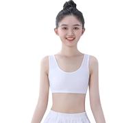Soutien-gorge de développement pour filles, soutien-gorge d'entraînement sans bretelles, sous-vêtements de puberté pour adolescentes, soutien-gorge confortable sans fil avec soutien doux, respirant et
