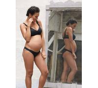 Soutien-gorge De Grossesse Et D'allaitement Serena Cache C?ur Sans Armatures Noir 100G