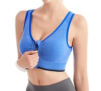 Soutien-Gorge de Sport à Fermeture éclair sur Le Devant pour Femme, Soutien-Gorge Post-Chirurgie, Fermeture à l'avant, Soutien-Gorge de Compression Dos Nageur, Soutien-Gorge de Mastectomie