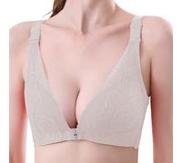 Soutien-gorge de sport à une épaule pour fille de course, Vert, 100C