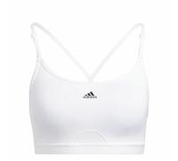 Soutien-gorge de Sport Adidas Aeroreact Ls P Blanc