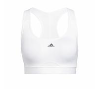 Soutien-gorge de Sport Adidas Pwr Ms Pd Blanc