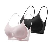Soutien-Gorge de Sport Anti-affaissement en Soie Ultra Fine et Confortable pour Femme Brassiere Soutien Gorge Femme Coton Soutien Gorge (K, L)