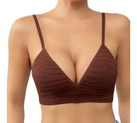 Soutien Gorge De Sport Bon Maintien Maternité Amovible 85d Microfibre Kaki Special Long du 40c 42d Croisees Cache Ablation Natation Simili Crochet Fin Minimaliste Fil