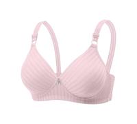 Soutien-gorge de sport confortable à bonnets complets soutien-gorge chaud hors de l'étagère soutien-gorge de course fille une épaule soutien-gorge de sport, rose, 64