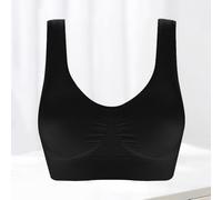 Soutien-gorge de sport confortable sans couture pour femme avec coussinets amovibles pour un style de vie actif