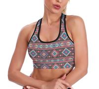 Soutien-Gorge de Sport et de Yoga pour Femme, Style Asie Centrale Ancienne, Doux et Confortable, adapté à Tous Types de Sport