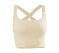 Soutien Gorge de Sport Femme Grande Taille Brassiere Sport Soutien-Gorge de Yoga pour Femme Couleur Unie Haute Élasticité Coussin Poitrine Détachable Beau Yoga Matin Course Gym Parc Soutif Lot
